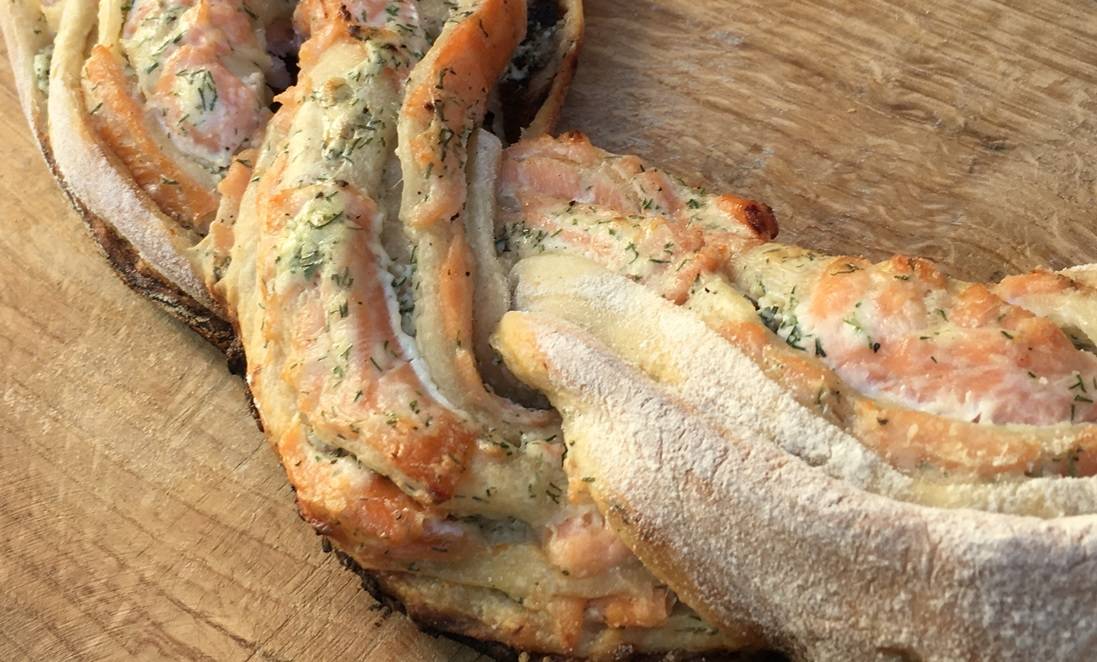 Die Lachs-Flechtrolle – Verdammt lecker! Bild 2 - KLAUWE BBQ