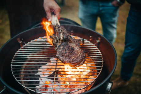 XXL TOMAHAWK ON FIRE Bild 6 - KLAUWE BBQ