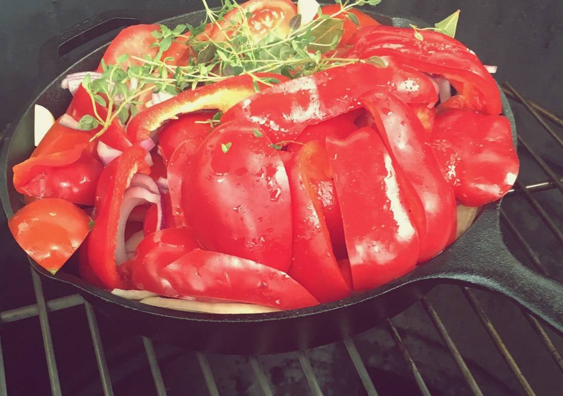 Paprika-Tomatensuppe von deinem Grill Bild 2 - KLAUWE BBQ